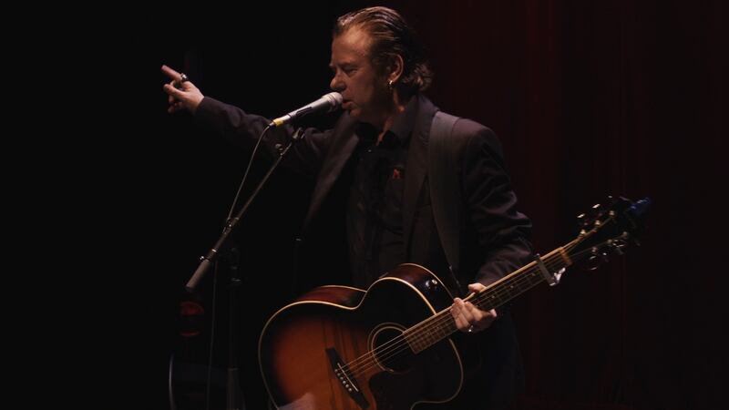 Eamonn Dowd: launching his new album, Songs from the Fever Ship, onstage at the Cité du Vin in Bordeaux on November 2nd. Photograph: Killian Ginnity