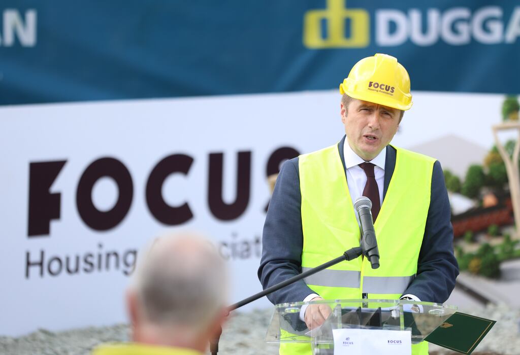 Housing minister James Browne: trying to speed up development by extending planning permissions. (Photo: Sasko Lazarov/Photocallireland)