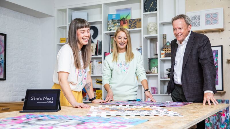 Gillian Henderson (left, with Jill Deering and Dominic White): ‘These grants can make all the difference to a business in need of a boost’