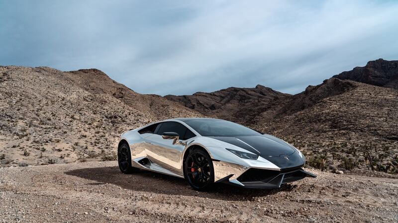 The SHLOMS Lamborghini Huracan in happier times.