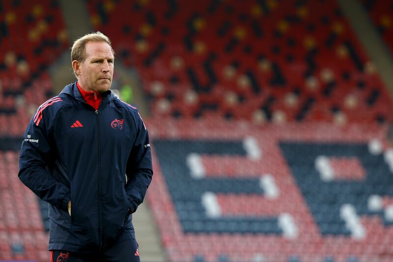 Munster attack coach Mike Prendergast. Photograph: Ben Brady/Inpho