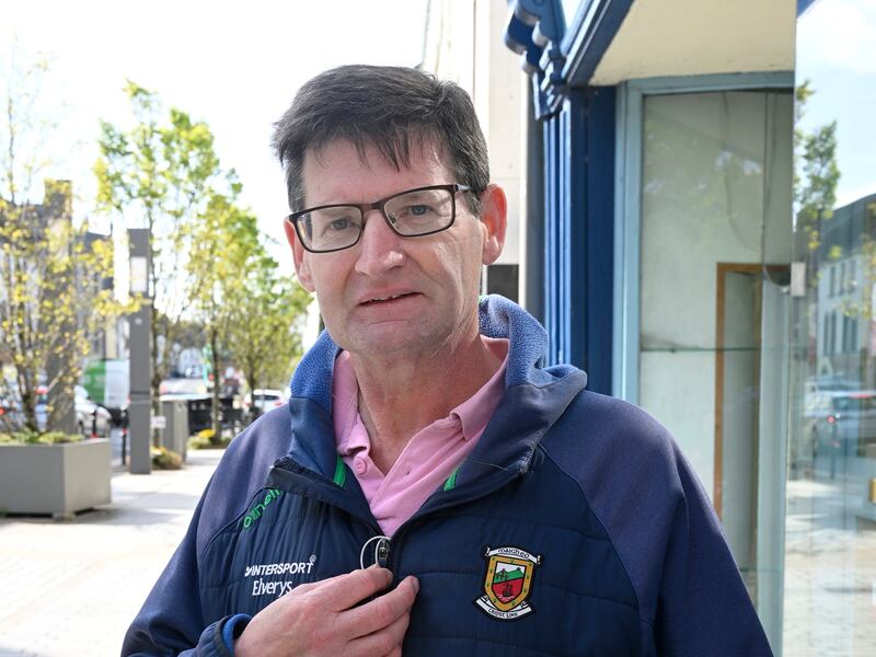 Noel Moran (61) from Castlebar. Photograph: Michael McLaughlin