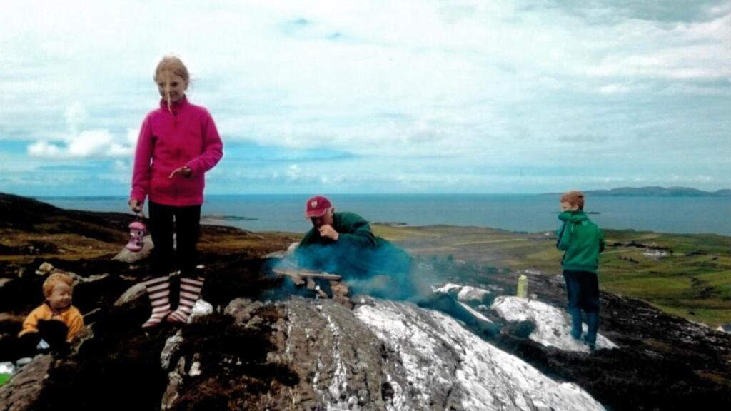 Holly Lynott (winner): “We made it. This is my dado lighting the fire”