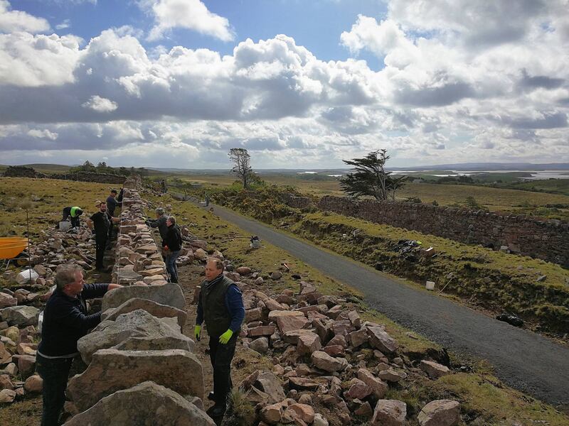 The seventh Mulranny Stone Wall Festival will take place in May 2025