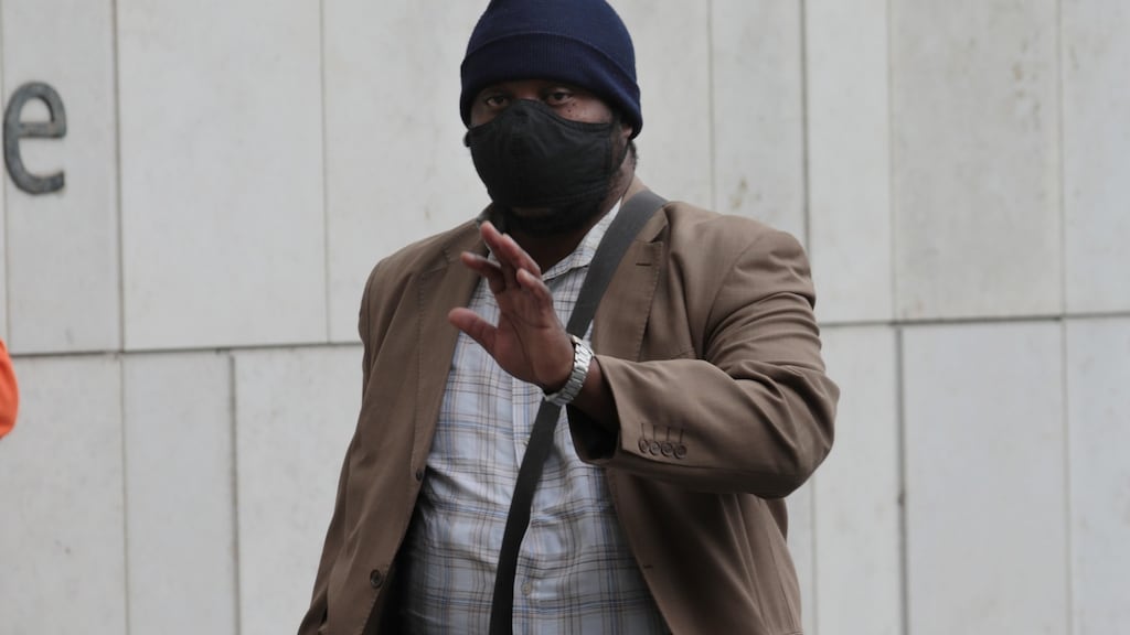 Prince Aibangbe, of Williams Way, Ongar Village, Dublin at the Criminal Court of Justice (CCJ). Photograph: Collins Courts