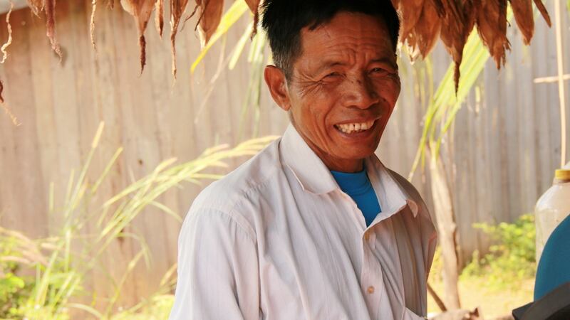 Huoy Teng (62), a survivor of the Khmer Rouge regime. Photograph: Nevenka Lukin