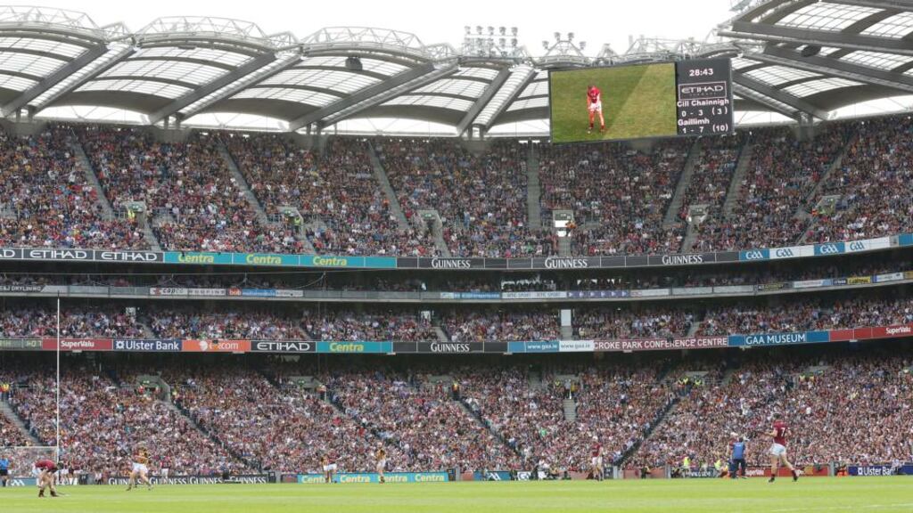 RTÉ will no longer have exclusive broadcasting rights to the All-Ireland hurling and football finals at Croke Park as Sky are also believed to have also acquired non-exclusive rights. Photograph: Inpho