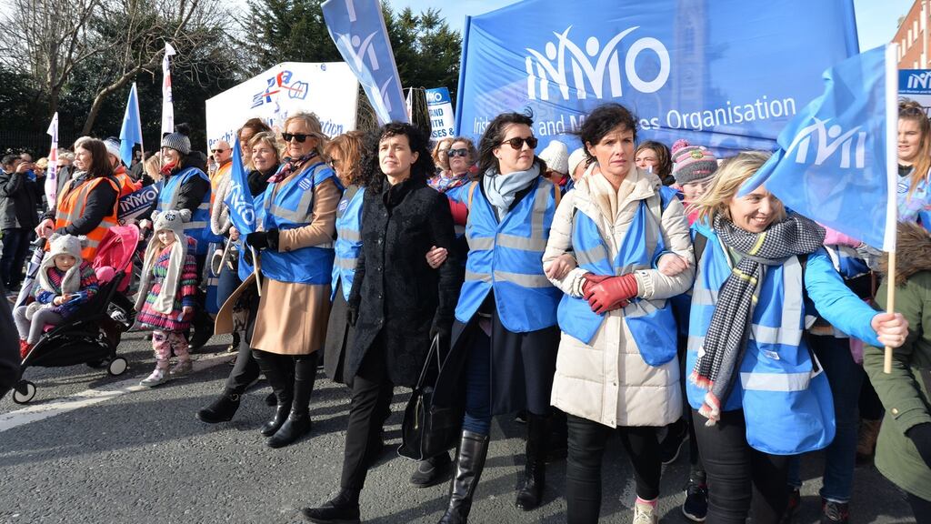 The public service pay agreement is ‘compromised’ but still standing after the Government’s acceptance of proposals to resolve the recent nurses’ dispute, the trade union Siptu has said. File photograph: Alan Betson/The Irish Times.