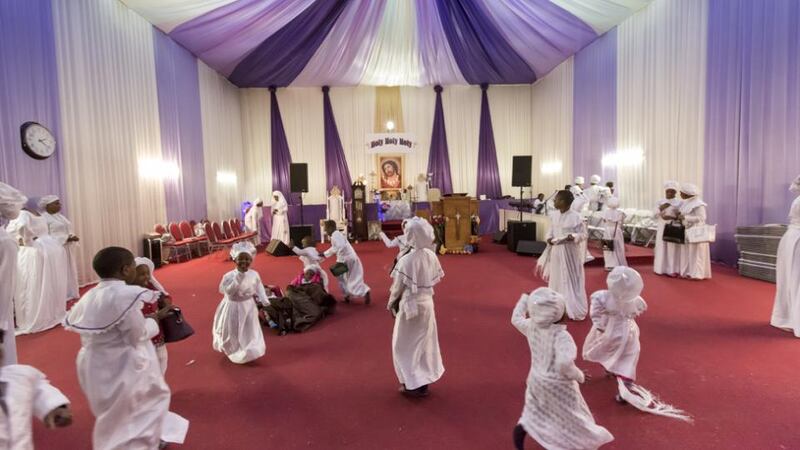 The Sacred Cherubim and Seraphim Church, Ballycoolin, Dublin 15. Photograph: Eugene Langan