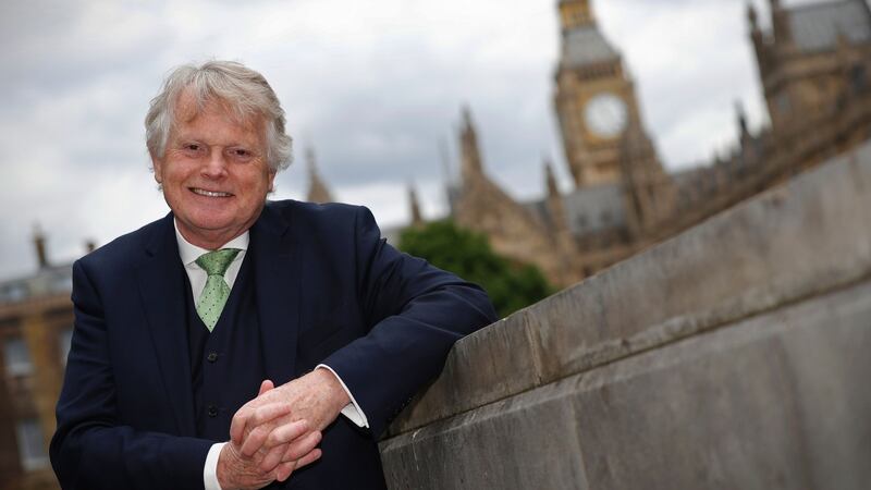 Michael Dobbs: “All we’re saying is we’re going to make the rules now without being told from Brussels what these rules are.” Photograph: Adrian Dennis/AFP/Getty Images