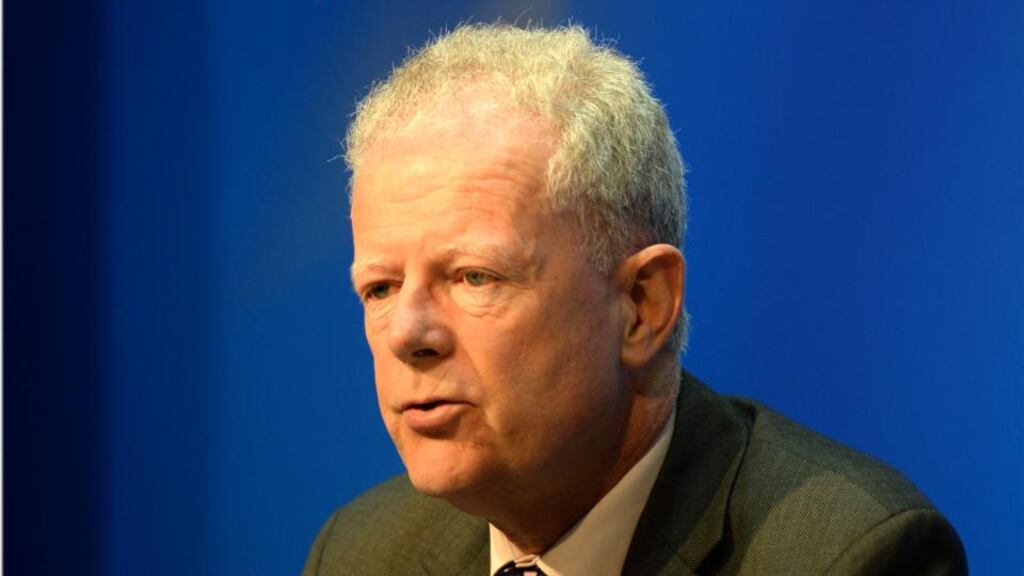 The Data Protection Commissioner Billy Hawkes has backed Garda Commissioner Martin Callinan in his criticism of two garda whistleblowers who accessed confidential information on the cancellation of penalty points. Photograph: Dara Mac Donaill/The Irish Times.