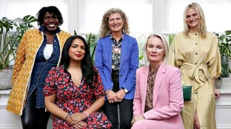 From left: Lorraine Candy, Anita Sethi, Mary Ann Sieghart, Dorothy Koomson and Pandora Sykes. Photograph: Sam Holden Agency