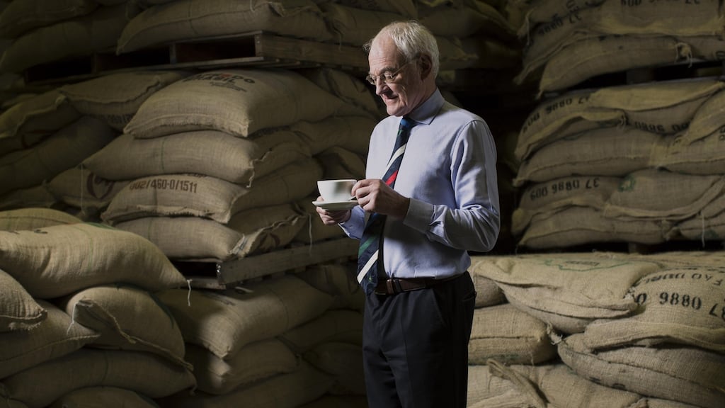 Patrick Bewley, a former managing director of Bewley’s,  has died at the age of 77. Photograph: Bewley’s