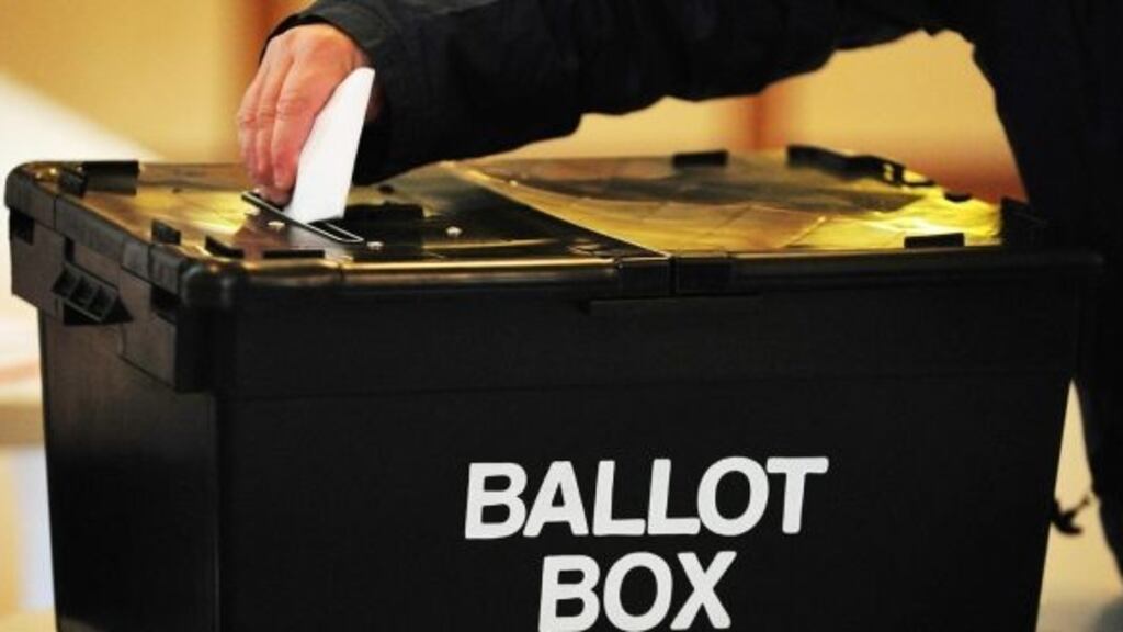 A total of 819 local government election candidates are standing across 11 council areas. Photograph: PA