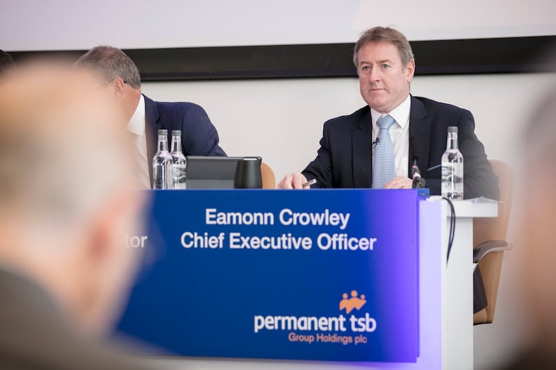 Permanent TSB chief executive Eamonn Crowley