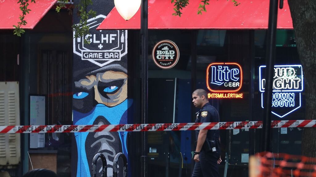 The GLHF Game Bar, Florida, where David Katz killed three people including himself. Photograph: Joe Raedle/Getty Images