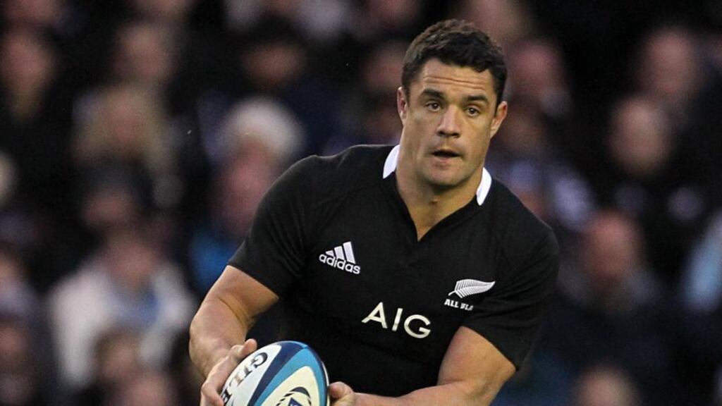New Zealand outhalf Dan Carter will miss the start of the Rugby Championship