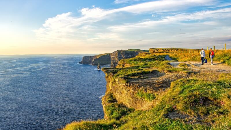 The Cliffs of Moher in Co Clare is Ireland’s most visited natural attraction