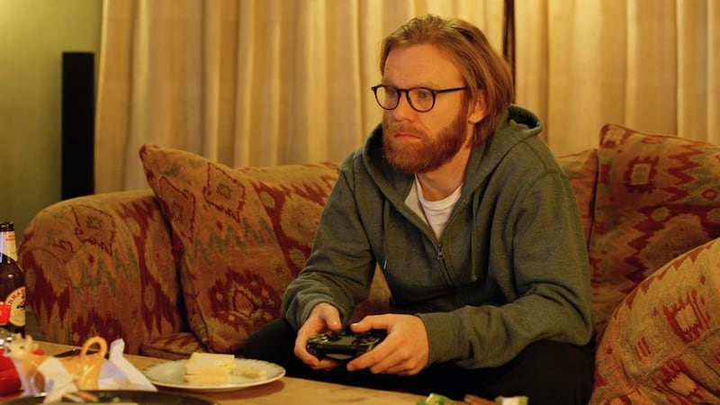 Brian Gleeson as Gabe in The Bisexual