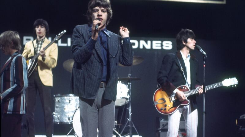 The Rolling Stones on Ready Steady Go in May 1966
