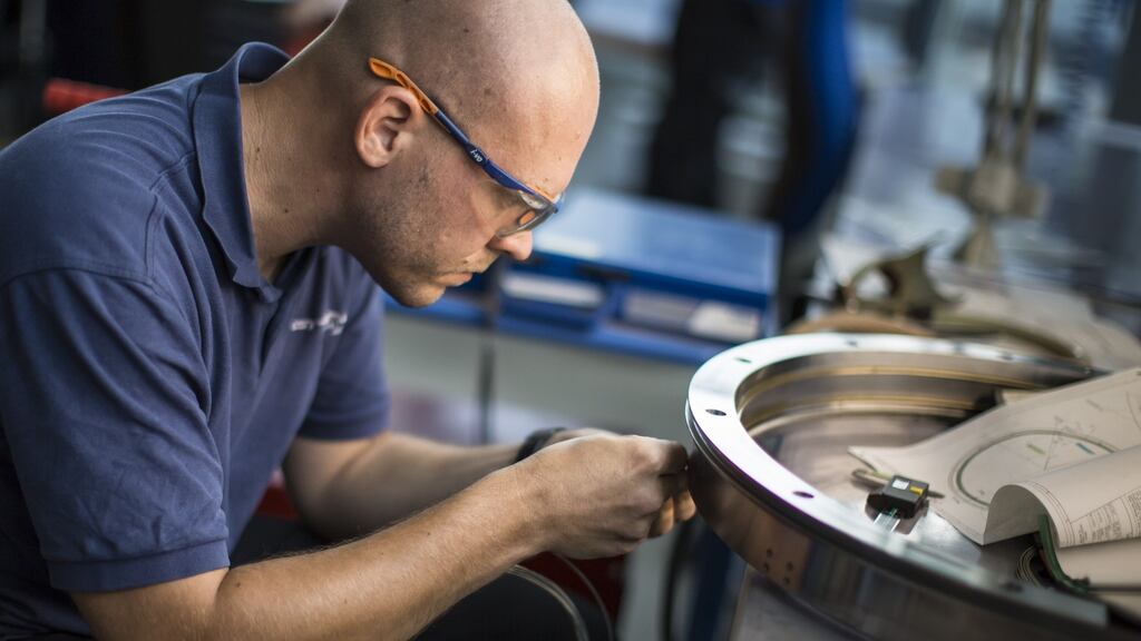 Irish businesses are more positive about the economic outlook, with 69% saying they are positive compared with 58% across Europe and 66% in the UK