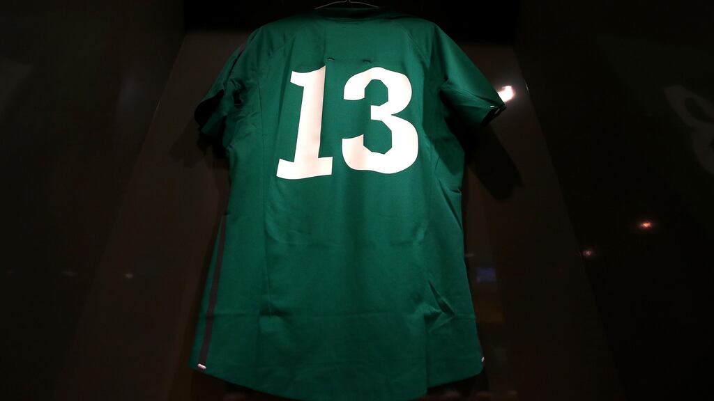 Andy Farrell will need to select a new centre partnership following the injury to Garry Ringrose. File photograph: Inpho