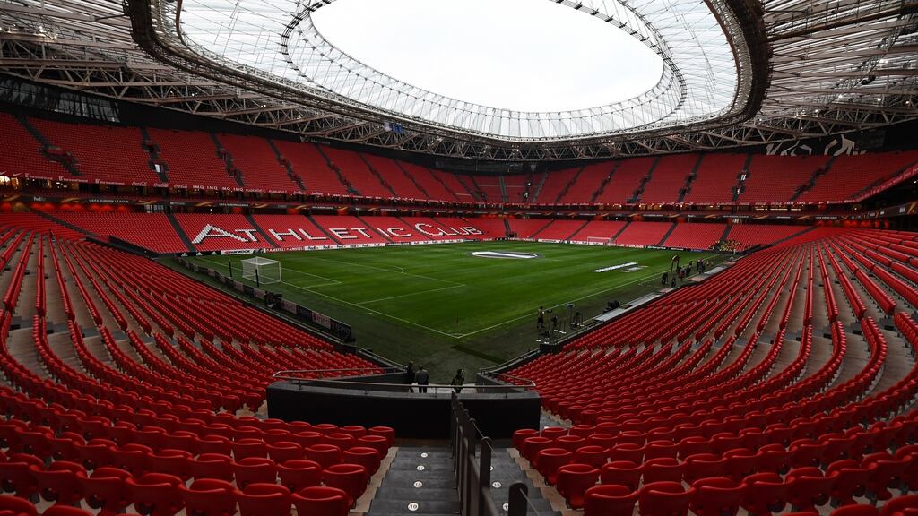 Estadio de San Mames in Bilbao has a capacity of just over 53,000. Photograph:      David Ramos/Getty Images