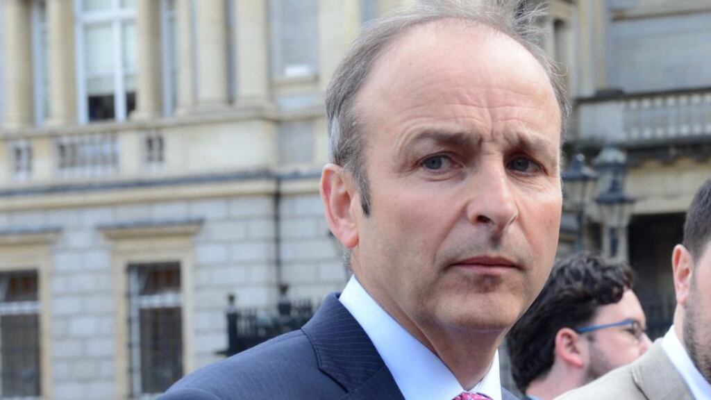The Taoiseach ‘has treated the Imma board, the entire arts community and the members and staff of Seanad Éireann with total disdain’, Fianna Fáil leader Micheál Martin has said. Photograph: Eric Luke / The Irish Times