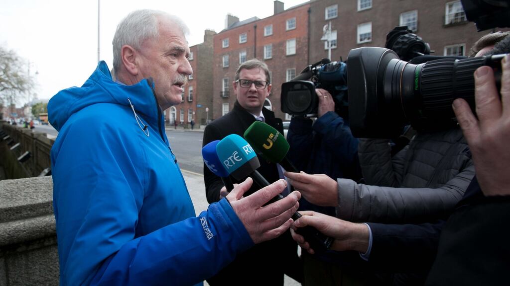 Finian McGrath has been the focus of controversy over the past week for his views on smoking and Irish Water. File photograph: Gareth Chaney/Collins