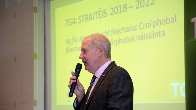 Alan Esslemont – ceannasaí TG4. grianghraf: tg4