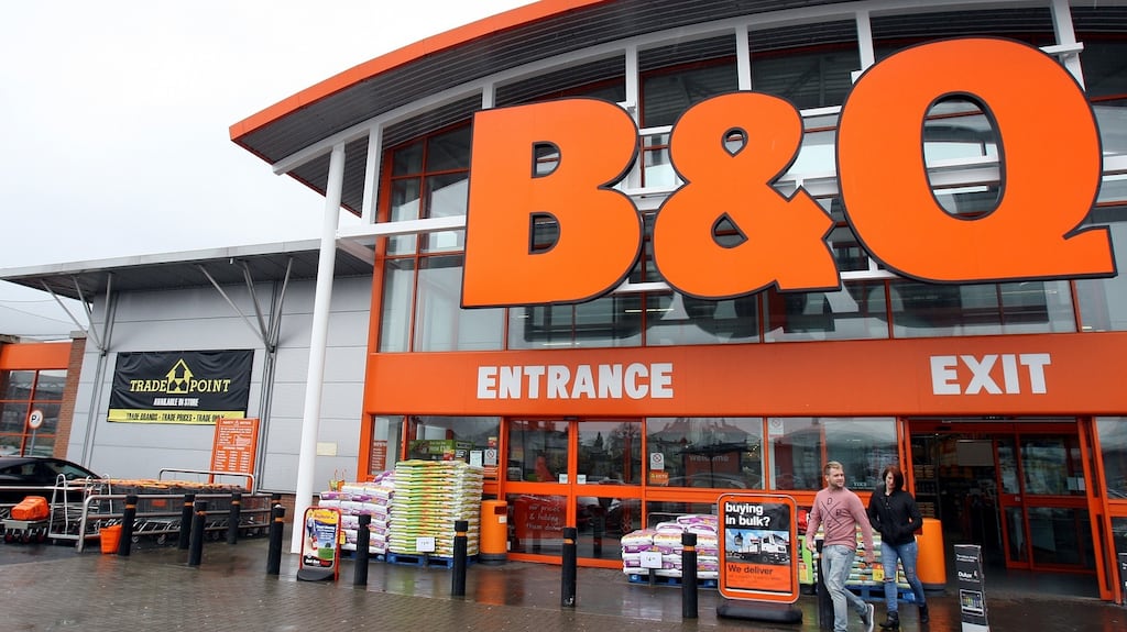 Kingfisher’s shares fell as much as 5.8 per cent on Wednesday, taking losses for the year to more than 30 per cent. Photograph: Paul Faith/PA Wire