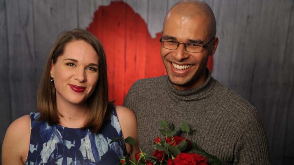 Katie and Daniel on the Irish version of First Dates