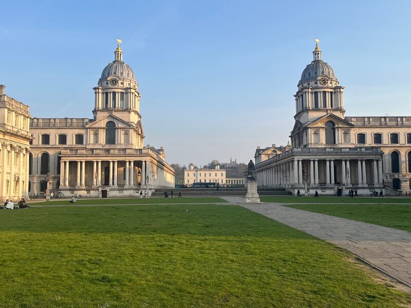 Buildings at the former Royal Naval College. Photograph: Mark Paul