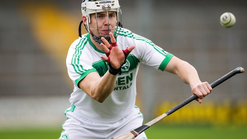 TJ Reid’s Ballyhale Shamrocks side take on Dicksboro in Sunday’s Kilkenny hurling final. Photograph: Inpho