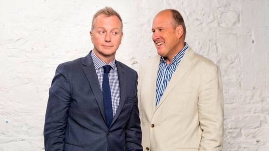 Matt Cooper and Ivan Yates to launch new podcast having proven their broadcasting chemistry in the past as cohosts of The Tonight Show on Virgin Media for three years.