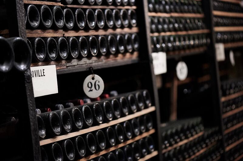 The cellars at Château Léoville Barton. Photograph: Furax