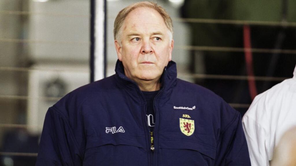 Former Scotland manager Craig Brown was impressed with Ireland’s warm-up routine at Celtic Park. Photo: Michael Steele /Allsport