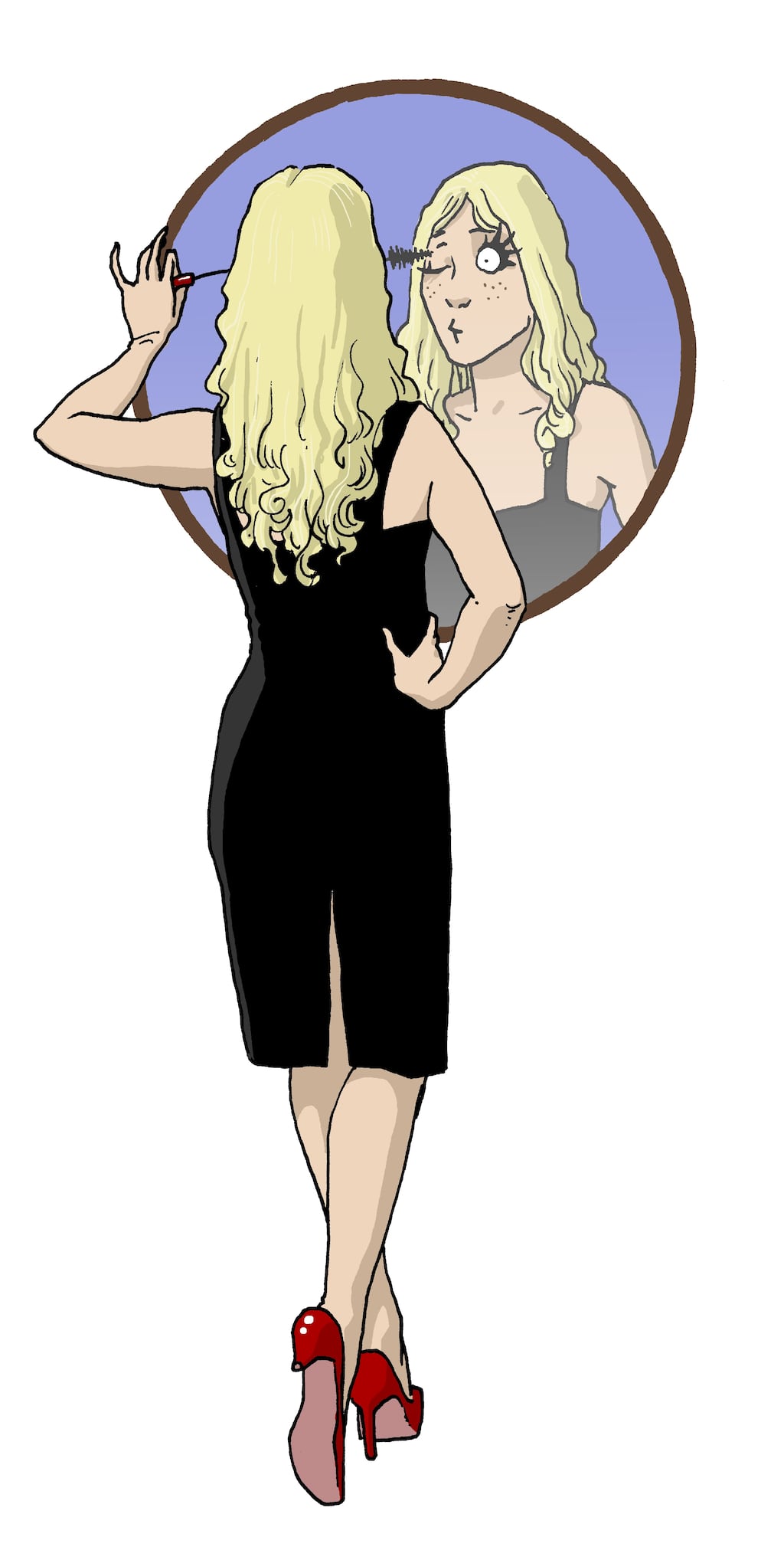 Ross O'Carroll-Kelly: Sorcha. Illustration: Alan Clarke.