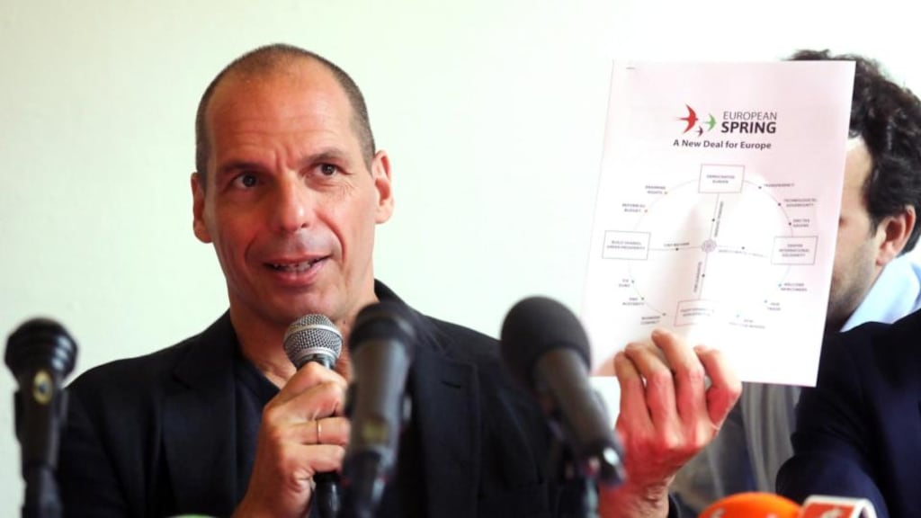 Tax haven: Yanis Varoufakis says Ireland is a freerider piggybacking on the rest of the world. Photograph: Matteo Bazzi/AFP/Getty