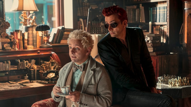 Good Omens: Neil Gaiman’s bromance is as silly as a vicar in a tutu – and perfect escapism