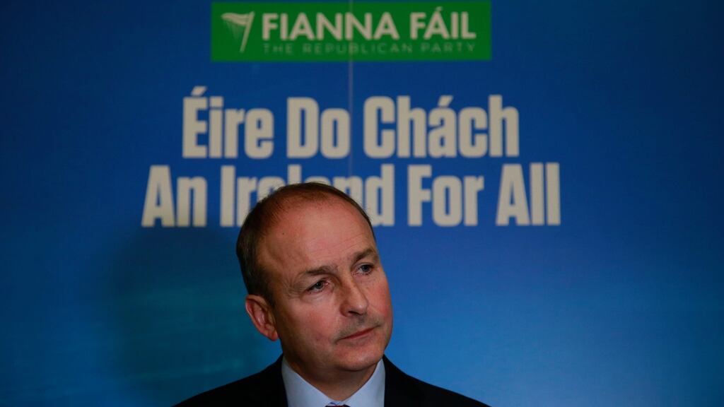 Fianna Fáil leader Micheál Martin initially said he would support President Michael D. Higgins if he chose to stand for the office again. Photograph: Nick Bradshaw