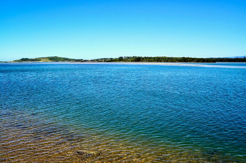 'Bega Beach in New South Wales had white sand, gum trees on the fringe of the beach, azure-blue water and nothing else.' Photograph: iStock
