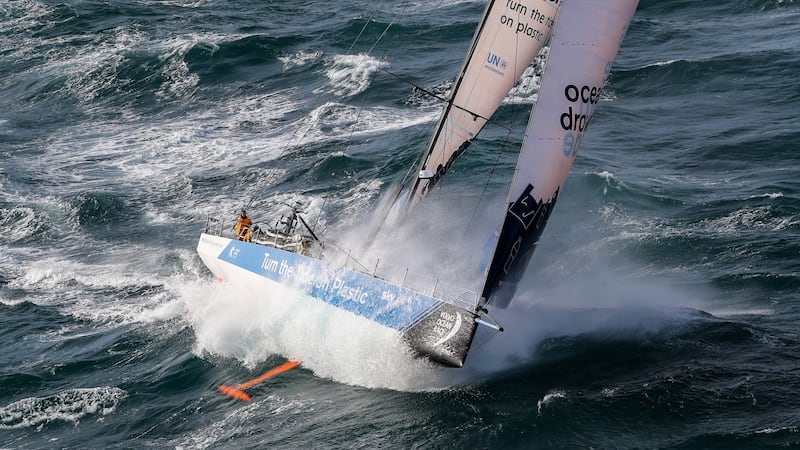 Leg 4  takes the fleet up the east coast of Australia and then across the Coral Sea to the Solomon Islands before heading northwest through Micronesia towards Hong Kong. Photograph:  Ainhoa Sanchez/Volvo Ocean Race
