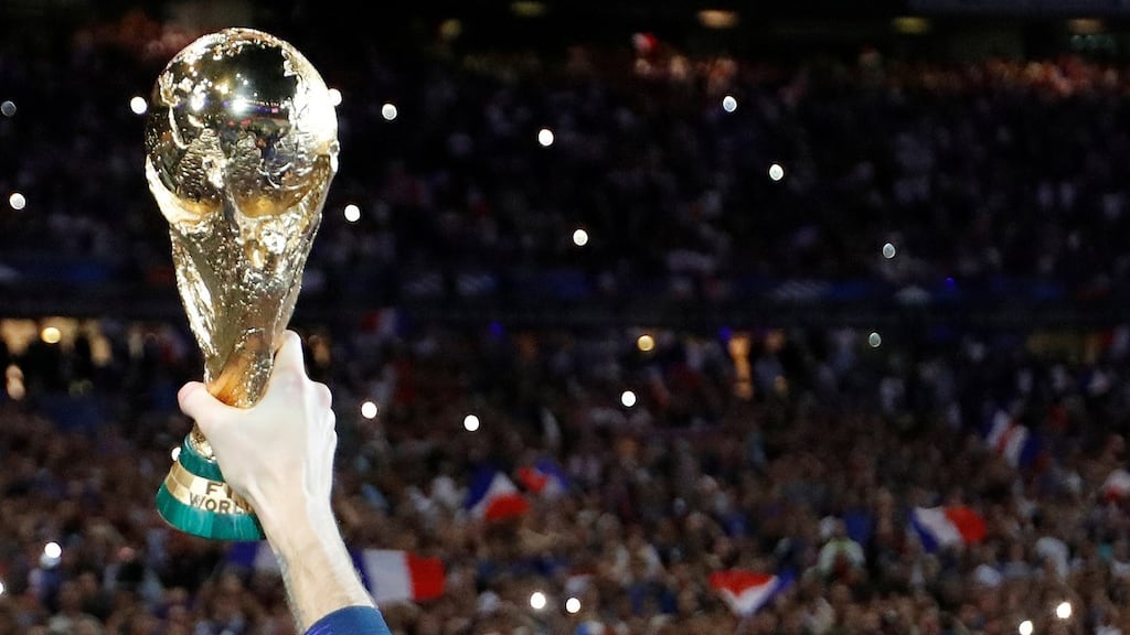 The 2022 World Cup could consist of 48 teams. Photograph: Reuters