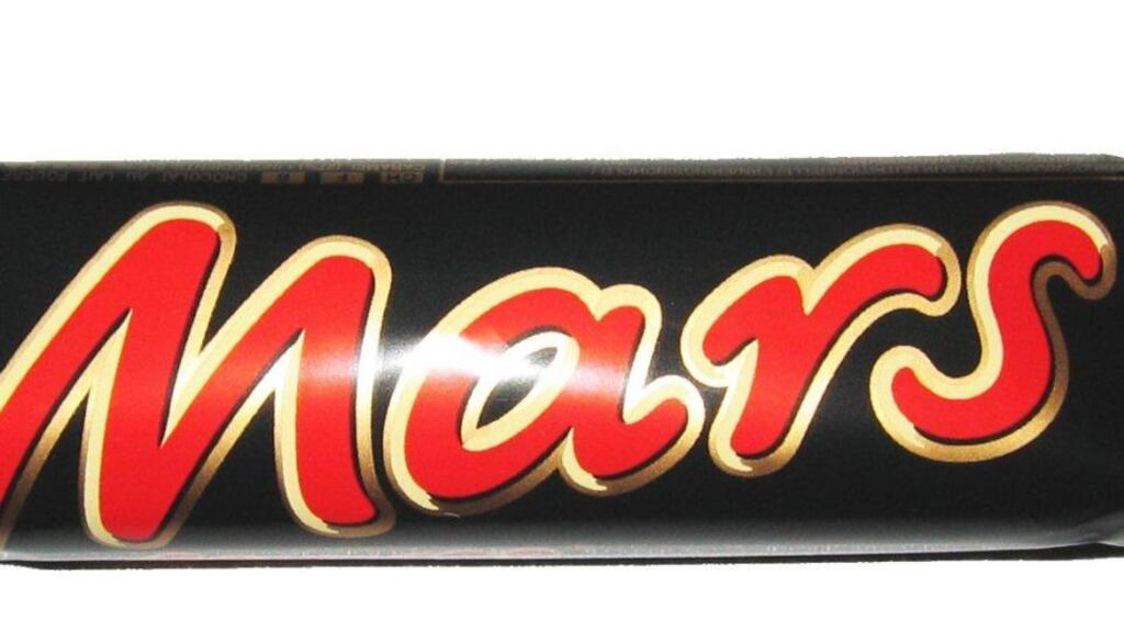 Austerity is hitting Mars, manufacturer of brands such as Twix, Mars and Snickers, Dolmio and Uncle Bens’, as its Irish sales slide.