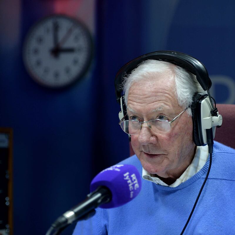 A book of condolence will be open in the Mansion House in Dublin for the broadcaster Gay Byrne, who has died at the age of 85. Photograph: Alan Betson