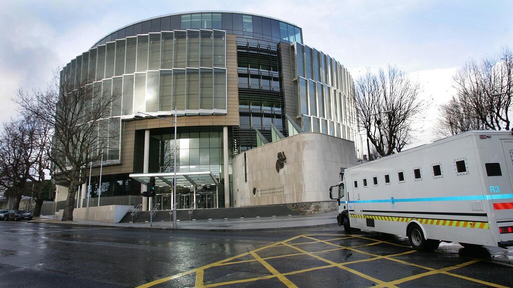 The Criminal Courts of Justice at Parkgate Street, Dublin. Five men will be brought before the court today charged in connection with dissident republican activity. Photograph: Matt Kavanagh/The Irish Times