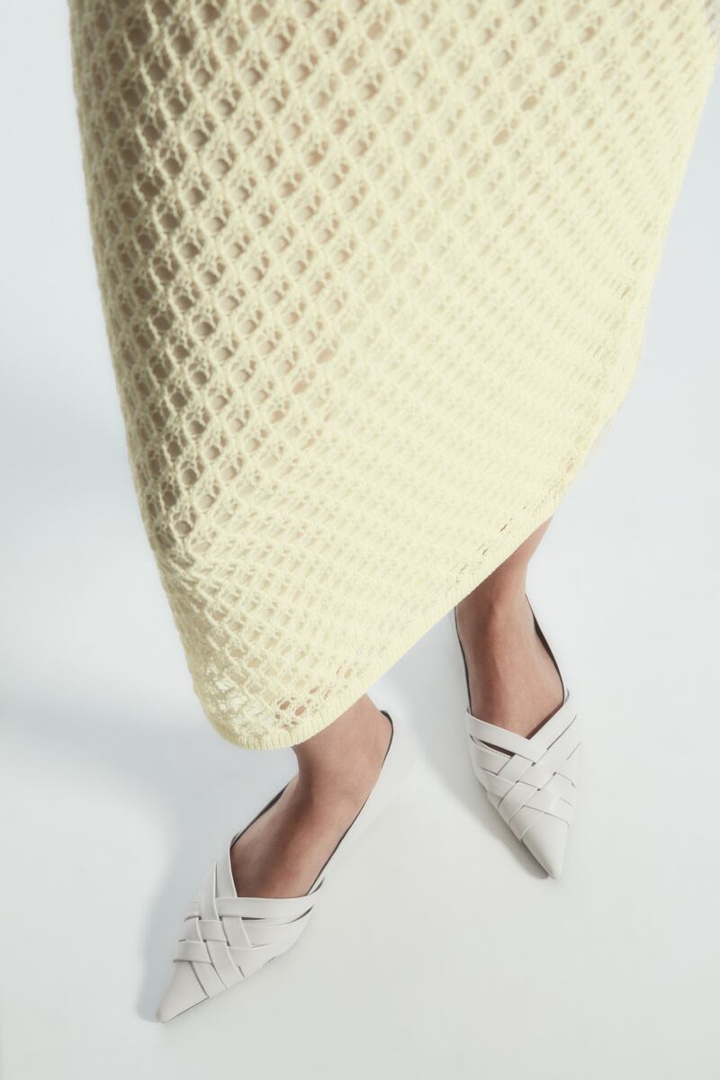 Crossover ballet flats by Cos, €175
