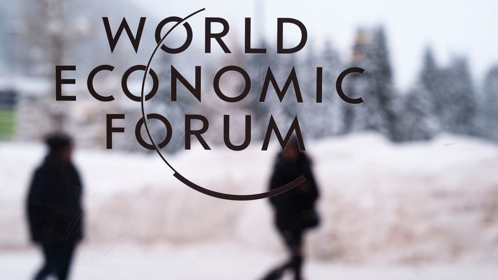 As the great and good of business, science and politics prepare to gather for the World Economic Forum’s annual meeting in Davos this week, Oxfam has published a report highlighting a surge in the number of new billionaires created last year and the growing levels of inequality in society. Photograph: Markus Schreiber/AP