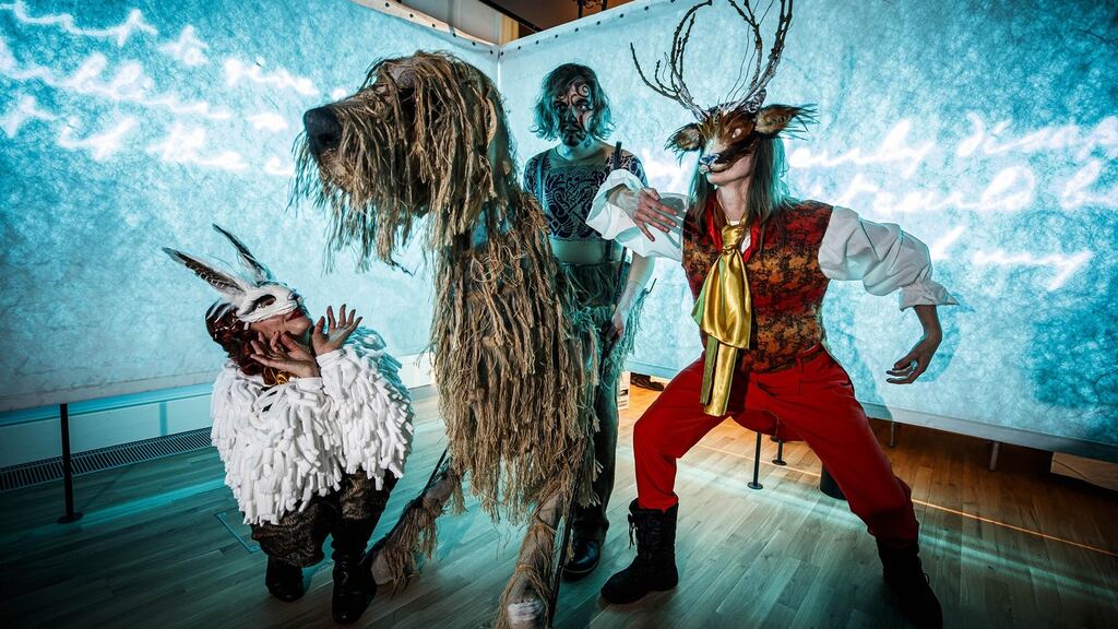Launch of St Patrick’s Festival at the Museum of Litrature Ireland. Photograph: Andres Poveda